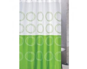 Sprchový závěs - 180x200 cm - polyester green