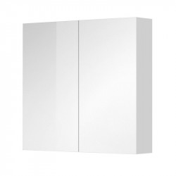 Aira, Mailo, Opto, Bino, kúpeľňová galerka 80 cm, zrkadlová skrinka, biela